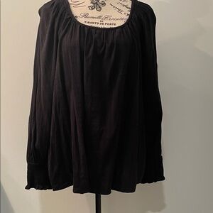 Elegant Black Women's Top
